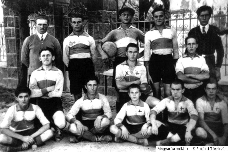 A Siófoki Törekvés csapata 1929-ben