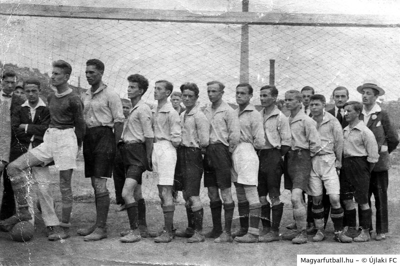 Az Újlaki FC csapata 1920-ban
