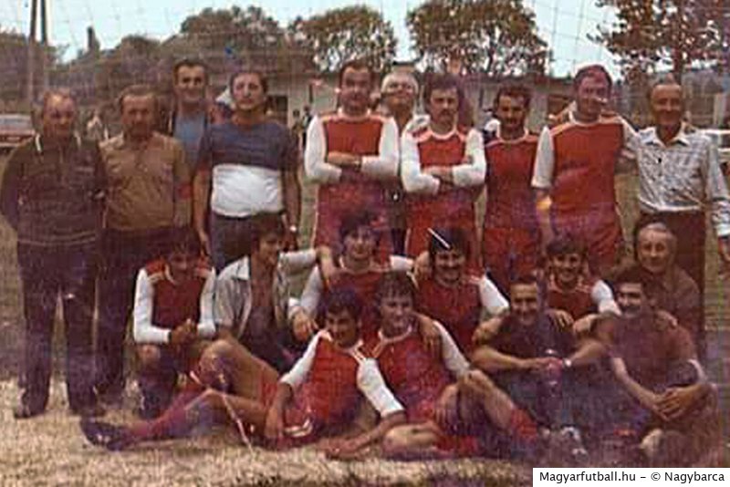 A Nagybarca csapata az 1982/1983-as szezonban