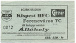 Kispest - FTC (MK), 1995.05.03
