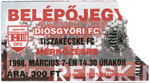 belépőjegy: Diósgyőri FC - Tiszakécske FC