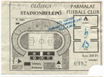 belépőjegy: Parmalat FC - FTC