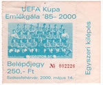 Videoton - BKV Előre, 2000.00.00