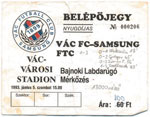 Vác FC-Samsung - FTC, 1993.06.05