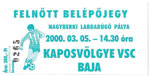 Kaposvölgye VSC - Bajai LSE, 2000.03.05