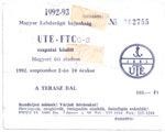UTE - FTC, 1992.09.02