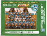 Zalahús Zalaegerszegi TE FC - Vasas Danubius Hotels, 2002.03.09