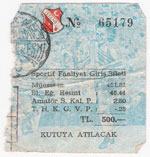 Törökország - Magyarország, 1984.04.04