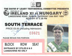 belépőjegy: Írország - Magyarország 2-4