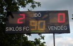 Siklós FC - Pécsi Egyetemi AC 2:0 (1:0), 13.08.2017