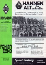 Borussia Mönchengladbach - Vasas SC, 1977.09.28