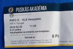 Puskás Akadémia FC II - Practical-VLS Veszprém, 2022.02.20